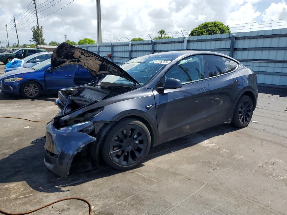 2024 Tesla VIN 7SAYGDED4RF038592 COPART salvage auction — FRONT END, Salvage Title, sold $200 on 2026-07-27 (photo 1)