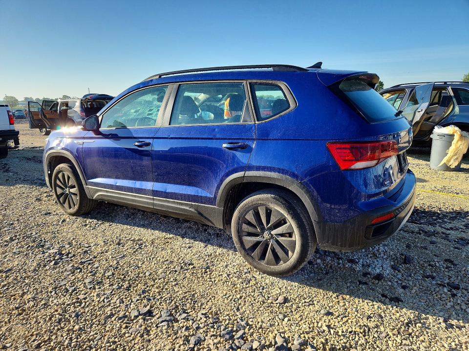 2024 Volkswagen Taos VIN 3VV5X7B25RM105590 COPART salvage auction — HAIL, Mo - Salvage Certificate Of Title, sold $6,750 on 2026-07-18 (photo 2)