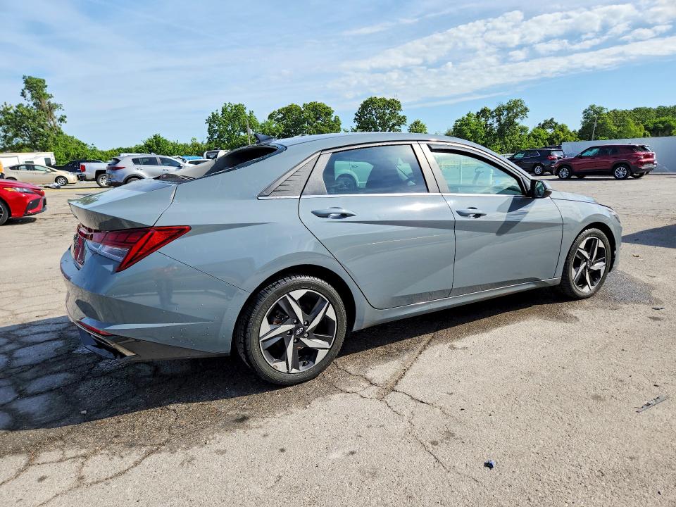2021 Hyundai VIN KMHLP4AGXMU170940 COPART salvage auction — HAIL, Mo - Certificate Of Title, sold $2,100 on 2026-07-21 (photo 3)
