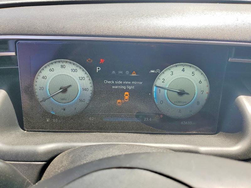 2023 Hyundai Tucson VIN 5NMJF3AE0PH173901 COPART salvage auction — FRONT END, Ca - Salvage Certificate, sold $6,300 on 2026-07-02 (photo 9)