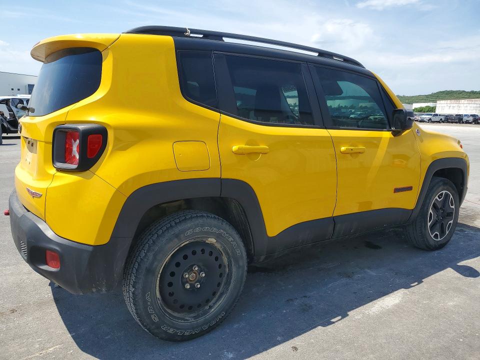 2016 Jeep VIN ZACCJBCT6GPC47524 COPART salvage auction — SIDE, Ok - Cert Of Title-Salvage, sold $1,700 on 2026-07-15 (photo 3)