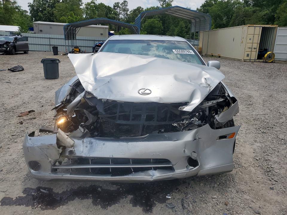 2005 Lexus Es 330 VIN JTHBA30G255059113 COPART salvage auction — FRONT END, Ga - Cert Of Title-Salvage, sold $500 on 2026-07-07 (photo 5)