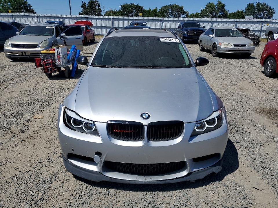 2008 BMW 3er VIN WBAVS13518FX16943 COPART salvage auction — REAR END, Ca - Salvage Certificate, sold $350 on 2026-07-02 (photo 5)