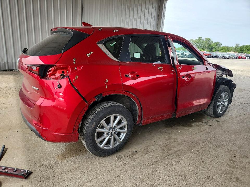 2025 Mazda VIN JM3KFBCLXS0568033 COPART salvage auction — FRONT END, In - Cert Of Title-Salvage Title, sold $8,400 on 2026-07-20 (photo 3)