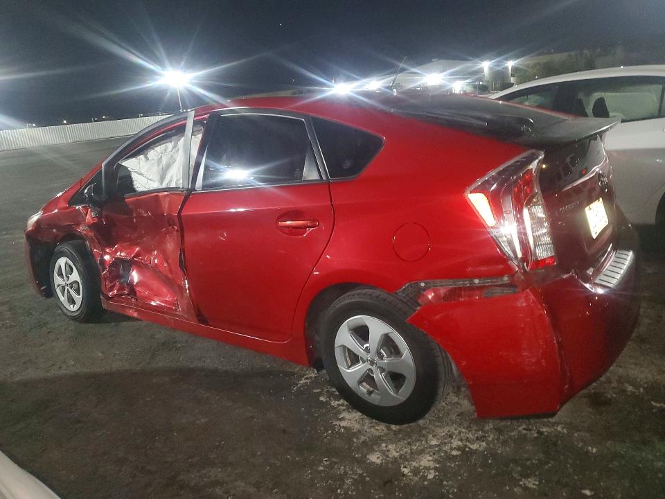 2014 Toyota Prius VIN JTDKN3DU6E1760329 COPART salvage auction — SIDE, Nv - Salvage Title, sold $125 on 2026-07-16 (photo 2)