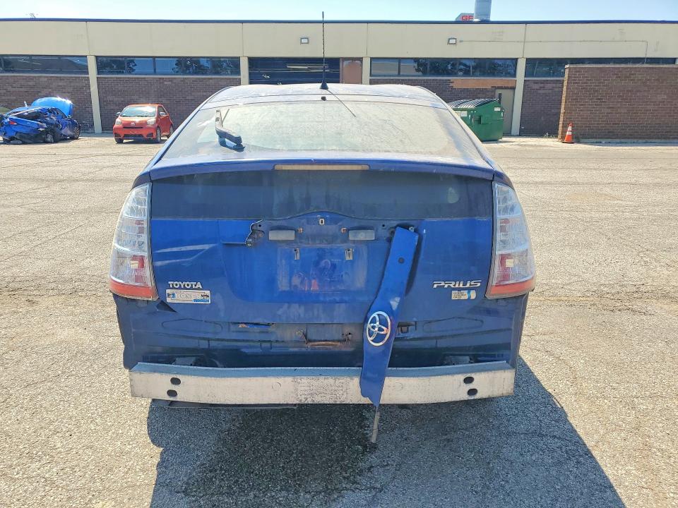 2008 Toyota Prius VIN JTDKB20U687716406 COPART salvage auction — REAR END, Il - Certificate Of Title, sold $350 on 2026-07-13 (photo 6)