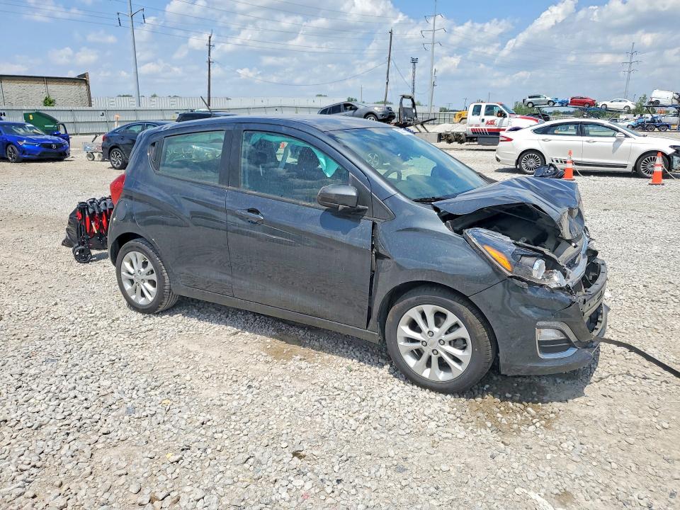2019 Chevrolet Spark VIN KL8CD6SA7KC705608 COPART salvage auction — FRONT END, Salvage Title, sold $975 on 2026-07-17 (photo 4)