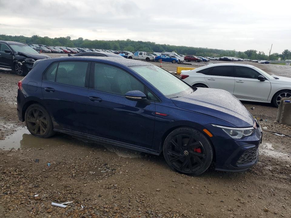 2022 Volkswagen Gti VIN WVW487CD7NW206955 COPART salvage auction — FRONT END, Mo - Salvage Certificate Of Title, sold $7,100 on 2026-07-30 (photo 4)