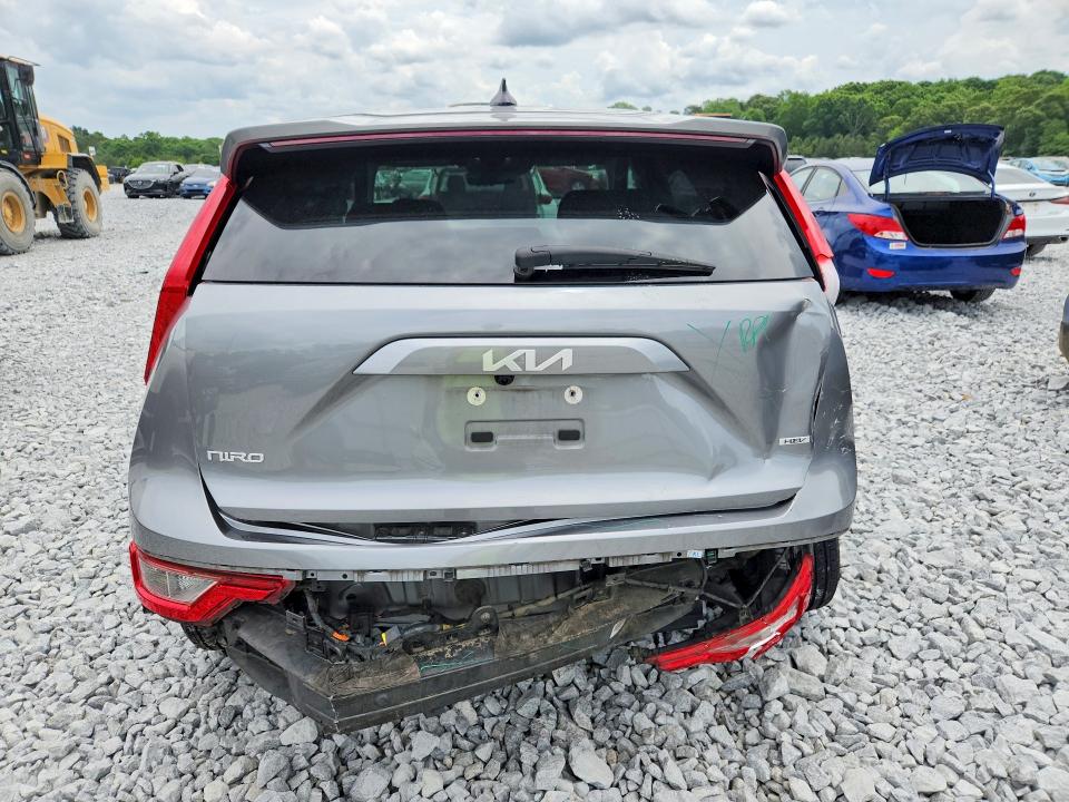 2023 Kia Niro VIN KNDCP3LEXP5061161 COPART salvage auction — REAR END, Ga - Cert Of Title-Salvage, sold $3,100 on 2026-07-28 (photo 6)