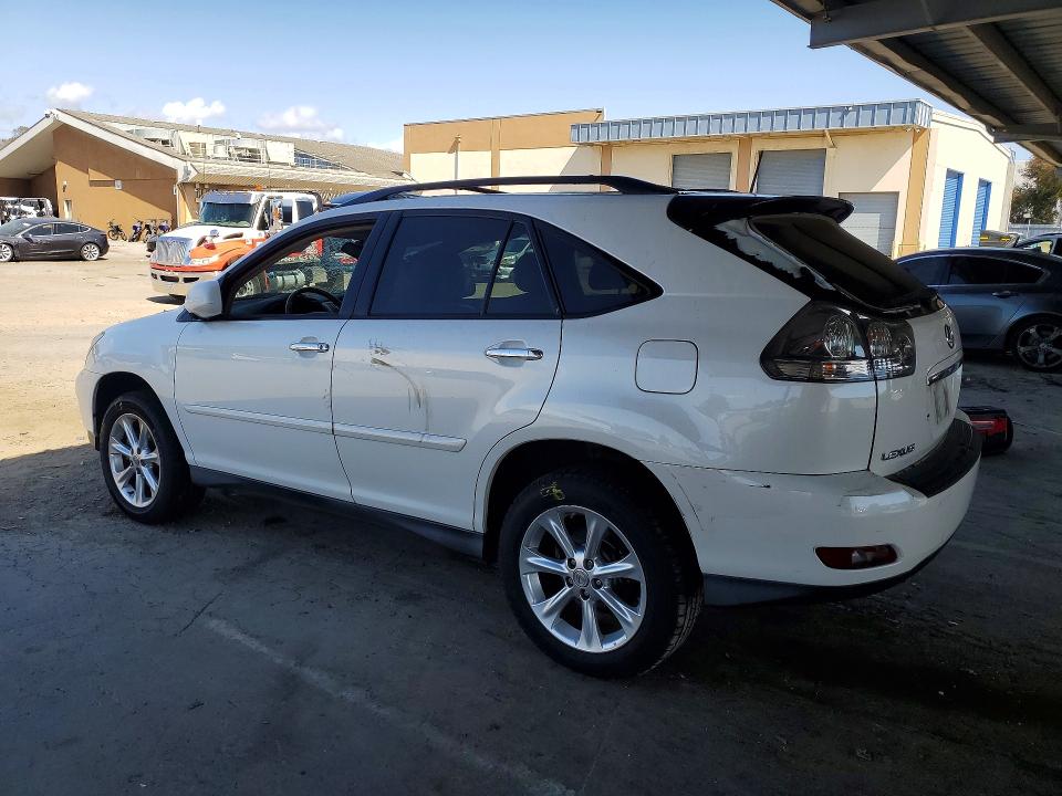 2009 Lexus Rx 350 VIN 2T2HK31U59C101002 COPART salvage auction — ROOF, Ca - Salvage Certificate, sold $1,750 on 2026-07-21 (photo 2)
