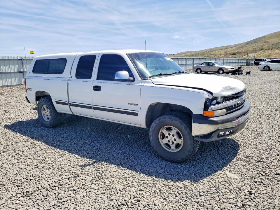 2001 Chevrolet Silverado VIN 1GCEK19V21E117894 COPART salvage auction — FRONT END, Nv - Salvage Title, sold $2,000 on 2026-07-09 (photo 4)