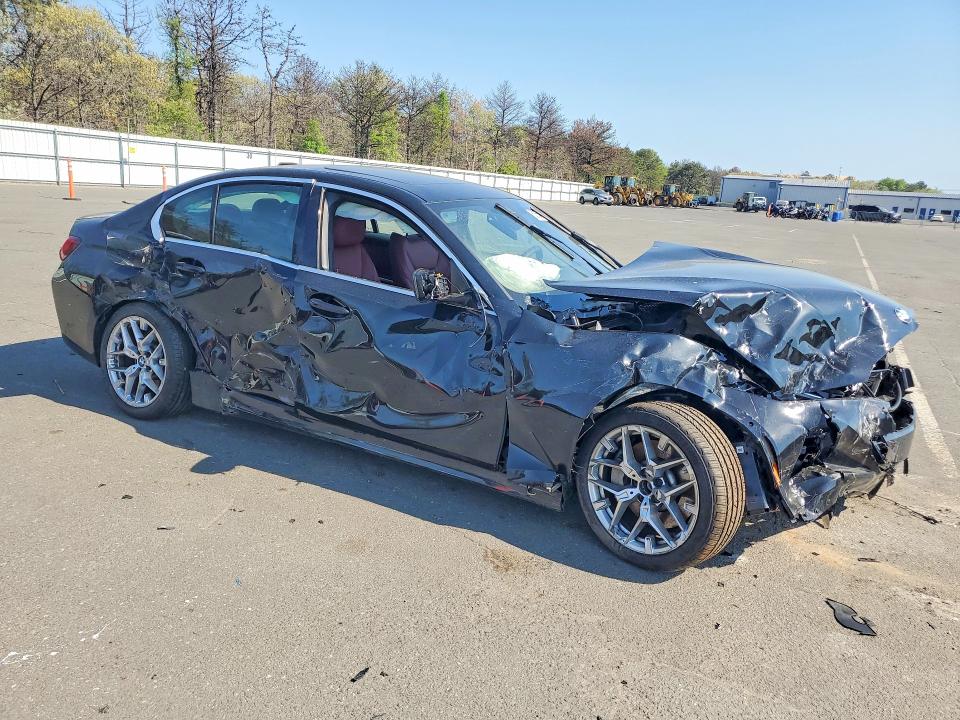 2025 BMW 3er VIN 3MW89CW06S8F72939 COPART salvage auction — FRONT END, Ny - Mv-907A Salvage Certificate, sold $5,100 on 2026-07-06 (photo 4)