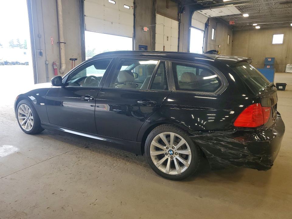 2012 BMW 3er VIN WBAUU3C58CA543185 COPART salvage auction — REAR END, MN - CERT OF TITLE-SALVAGE, sold $2,050 on 2026-07-07 (photo 2)
