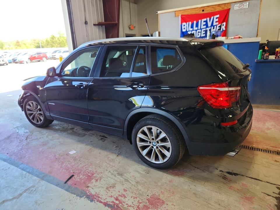 2017 BMW X3 VIN 5UXWX9C33H0W73858 COPART salvage auction — FRONT END, Ny - Mv-907A Salvage Certificate, sold $3,450 on 2026-07-06 (photo 2)