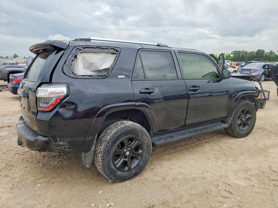 2019 Toyota 4runner VIN JTEBU5JR8K5659761 COPART salvage auction — FRONT END, Tx - Salvage Vehicle Title, sold $6,000 on 2026-07-28 (photo 3)