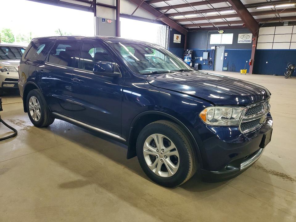 2013 Dodge Durango VIN 1C4RDJAG7DC540088 COPART salvage auction — MINOR DENT/SCRATCHES, Ct - Certificate Of Title, sold $2,000 on 2026-07-09 (photo 4)