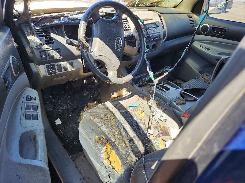2005 Toyota Tacoma VIN 5TELU42N65Z098928 COPART salvage auction — BURN, Nm - Non-Repairable Vehicle Cert, sold $1,050 on 2026-07-16 (photo 8)