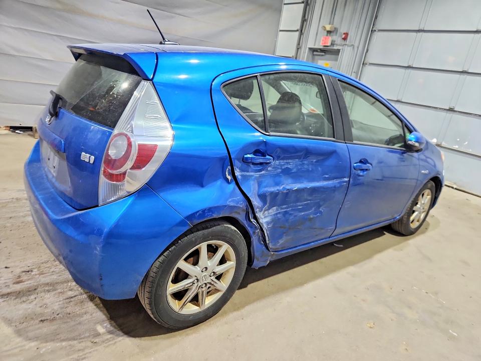 2013 Toyota Prius VIN JTDKDTB30D1056364 COPART salvage auction — SIDE, Nh - Cert Of Title-Salvage, sold $1,150 on 2026-07-09 (photo 3)