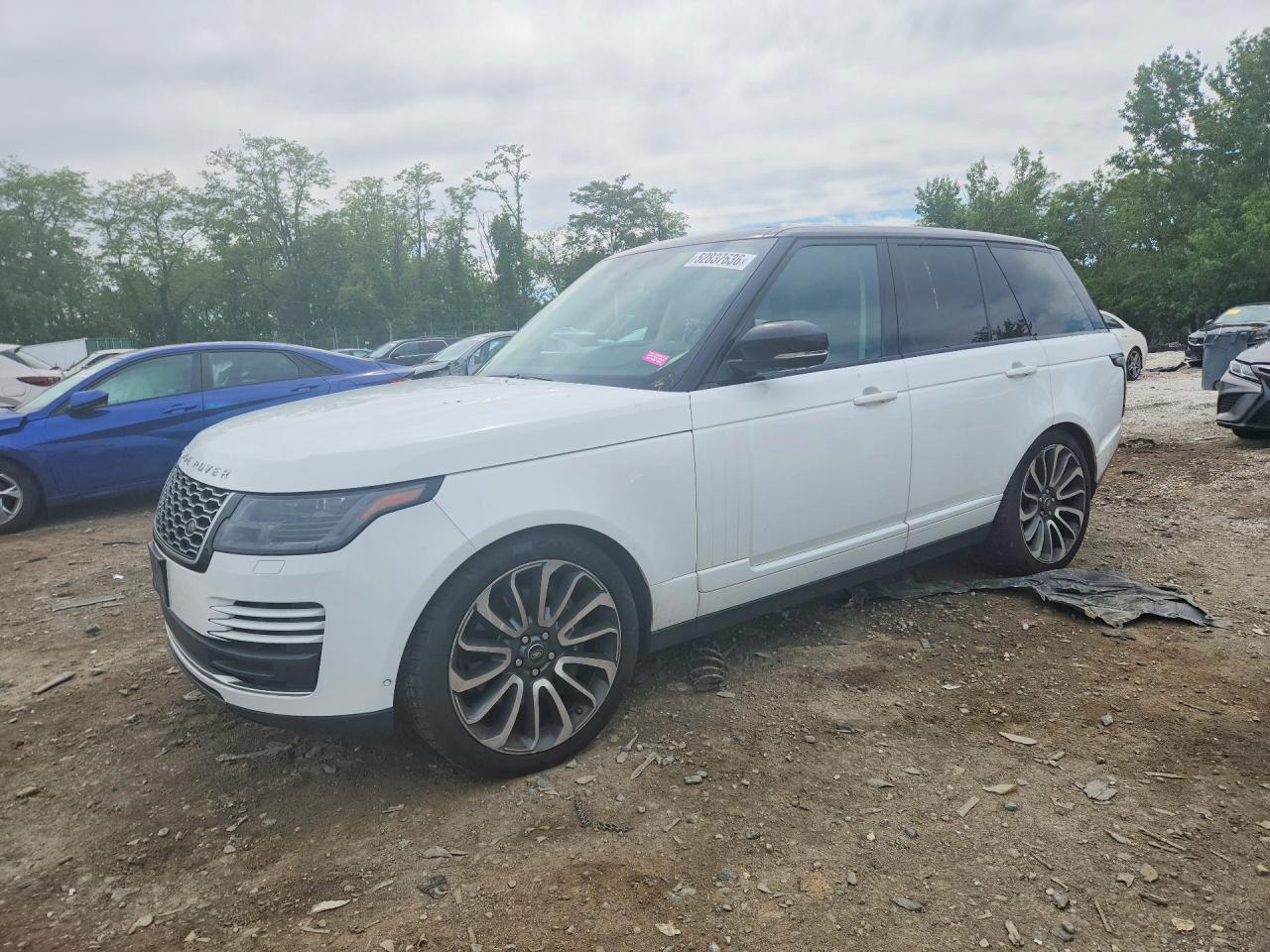 2018 Land Rover Range Rover VIN SALGS2SV3JA506231 COPART salvage auction — Minor Dent/Scratches, MD - DEALER ONLY CLEAN TITLE (P), sold $13,900 on 2026-07-03 (photo 1)
