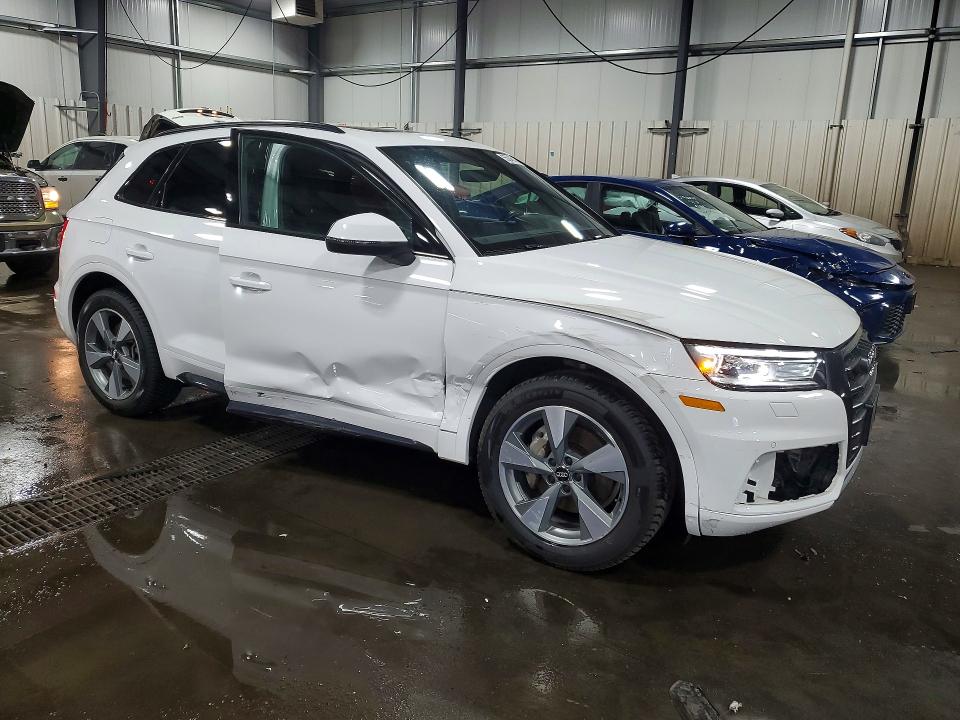 2020 Audi VIN WA1ANAFY1L2106761 COPART salvage auction — SIDE, Mn - Cert Of Title-Salvage, sold $375 on 2026-07-21 (photo 4)