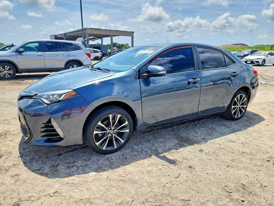 2018 Toyota Corolla VIN 5YFBURHE6JP821676 COPART salvage auction — SIDE, Mi - Certificate Of Title, sold $5,900 on 2026-07-07 (photo 1)