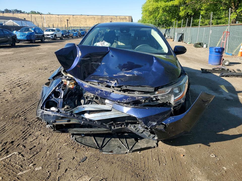 2021 Toyota Corolla VIN JTDEPMAE6MJ184489 COPART salvage auction — FRONT END, Salvage Title, sold $1,750 on 2026-07-23 (photo 5)