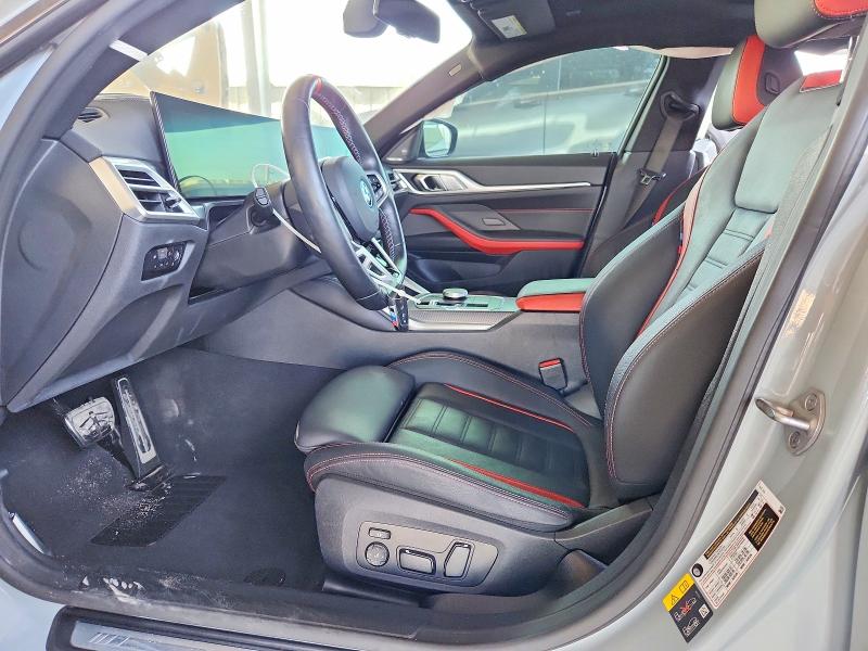 2025 BMW I4 VIN WBY33HD06SFT96110 COPART salvage auction — SIDE, Fl - Cert Of Title Slvg Rebuildable, sold $21,300 on 2026-07-22 (photo 7)