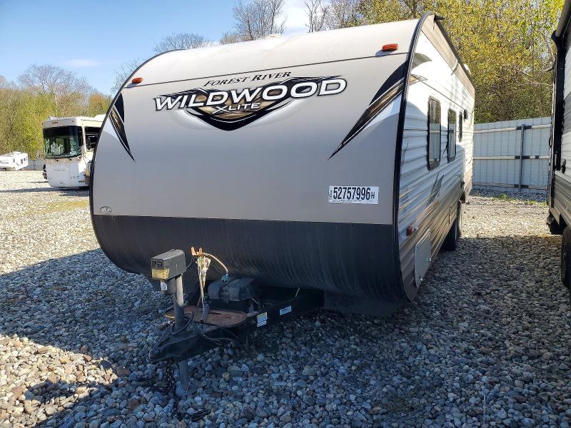 2018 Forrest river VIN 4X4TWDB25J7360871 COPART salvage auction — ROOF, CT - CERT OF TITLE-SALVAGE, sold $2,050 on 2026-07-09 (photo 2)