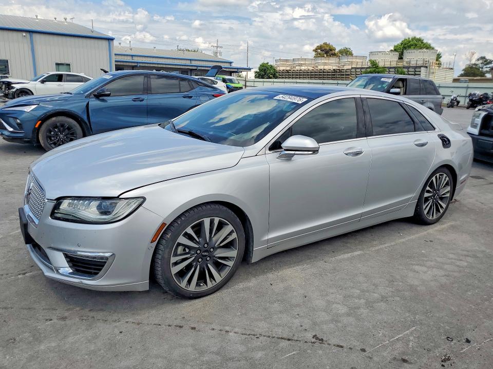 2017 Lincoln VIN 3LN6L5DC5HR618909 COPART salvage auction — HAIL, Ok - Cert Of Title-Salvage, sold $3,100 on 2026-07-17 (photo 1)