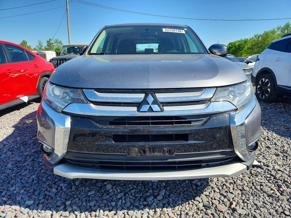 2017 Mitsubishi Outlander VIN JA4AZ3A38HZ045614 COPART salvage auction — REAR END, Il - Salvage Certificate, sold $2,150 on 2026-07-27 (photo 5)