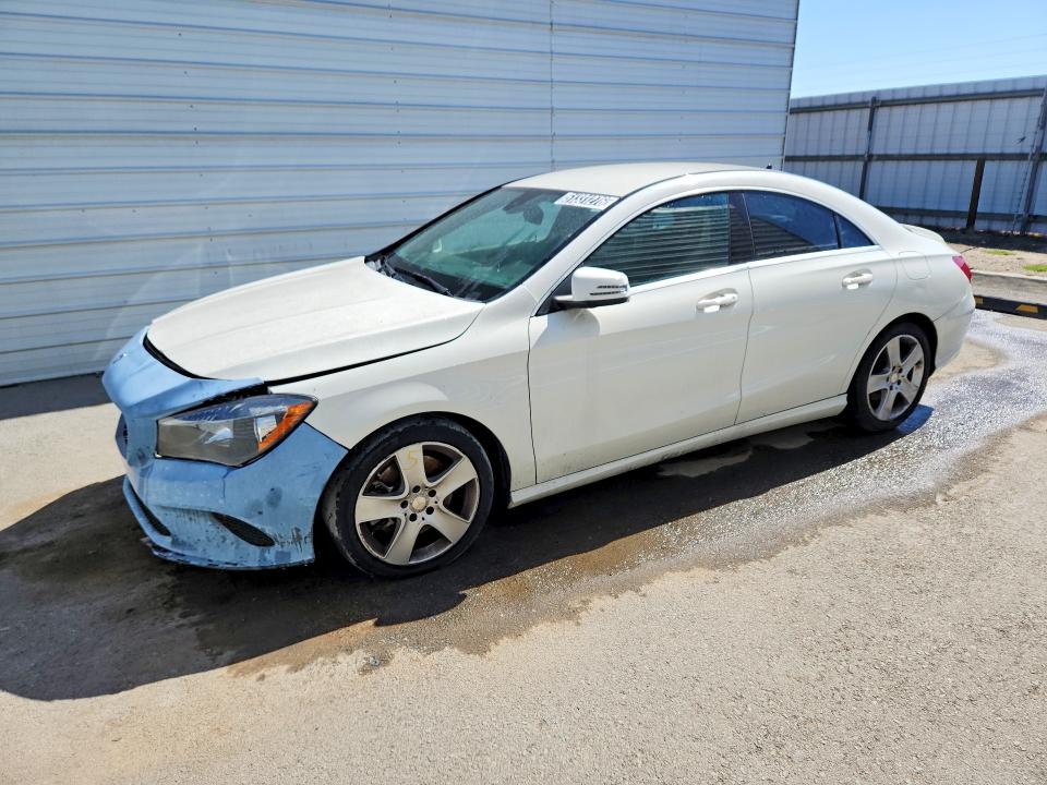 2017 Mercedes-benz Cla-class VIN WDDSJ4EB8HN402831 COPART salvage auction — FRONT END, Ca - Certificate Of Title, sold $500 on 2026-07-07 (photo 1)