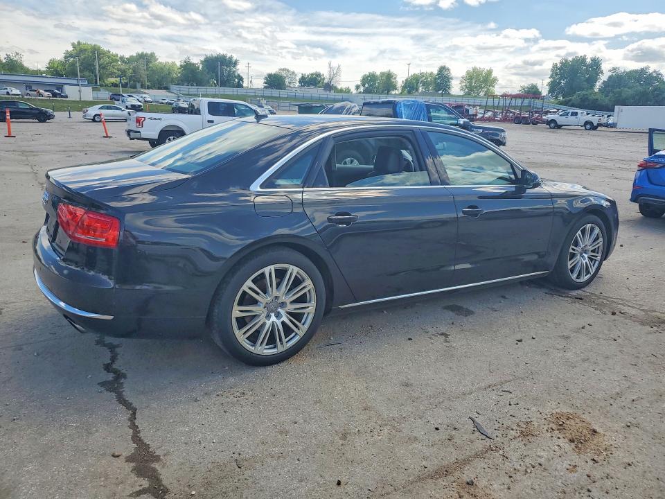 2013 Audi A8 VIN WAURGAFD9DN034088 COPART salvage auction — MINOR DENT/SCRATCHES, Mo - Salvage Certificate Of Title, sold $6,100 on 2026-07-24 (photo 3)