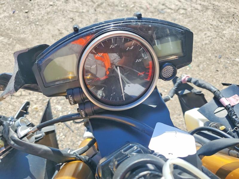 2014 Yamaha VIN JYARJ16E8EA031653 COPART salvage auction — FRONT END, TX - SALVAGE VEHICLE TITLE, sold $1,700 on 2026-07-02 (photo 7)