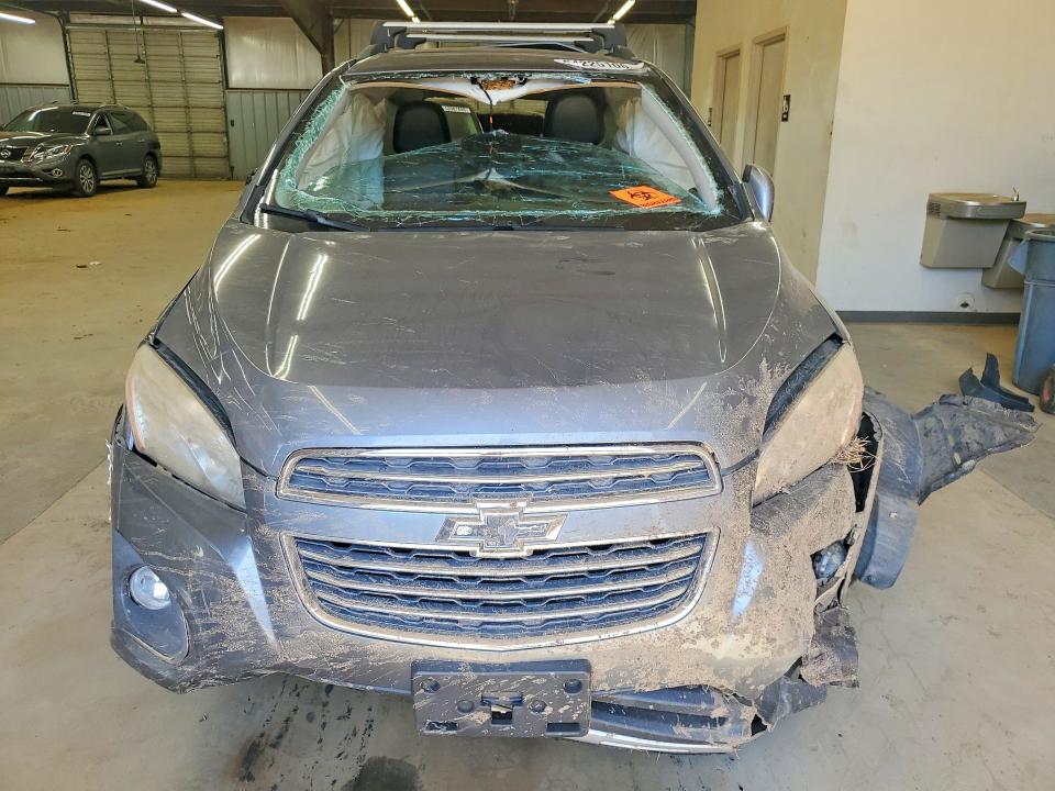 2015 Chevrolet Trax VIN KL7CJTSB8FB088347 COPART salvage auction — ROLLOVER, Nc - Salvage Certificate Of Title, sold $550 on 2026-07-08 (photo 5)