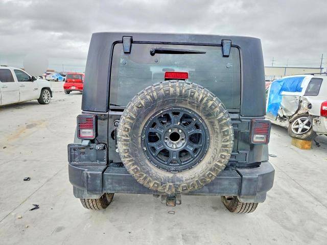 2008 Jeep Wrangler unlimited VIN 1J4GA391X8L616768 COPART salvage auction — HAIL, Tx - Certificate Of Title (P), sold $5,900 on 2026-07-10 (photo 6)