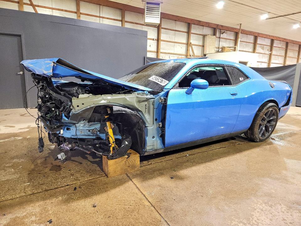 2023 Dodge Challenger VIN 2C3CDZBT3PH668284 COPART salvage auction — FRONT END, OH - CERT OF TITLE-REPOSSESSION, sold $4,250 on 2026-07-09 (photo 1)