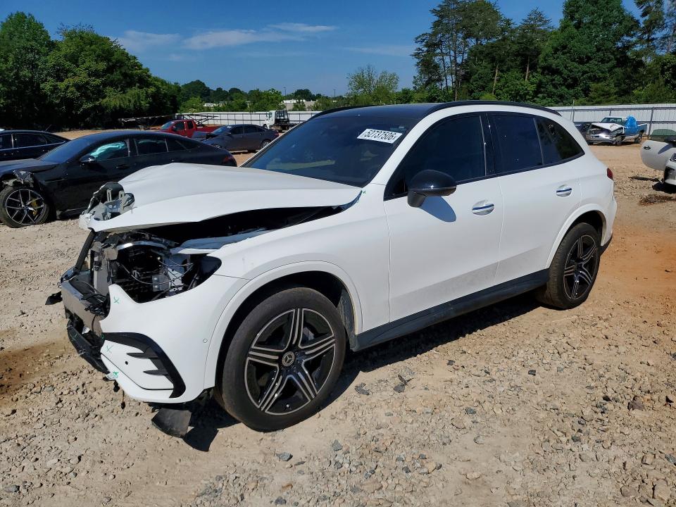 2024 Mercedes-benz Glc VIN W1NKM4GB7RF161895 COPART salvage auction — FRONT END, Nc - Salvage Certificate Of Title, sold $19,200 on 2026-07-20 (photo 1)