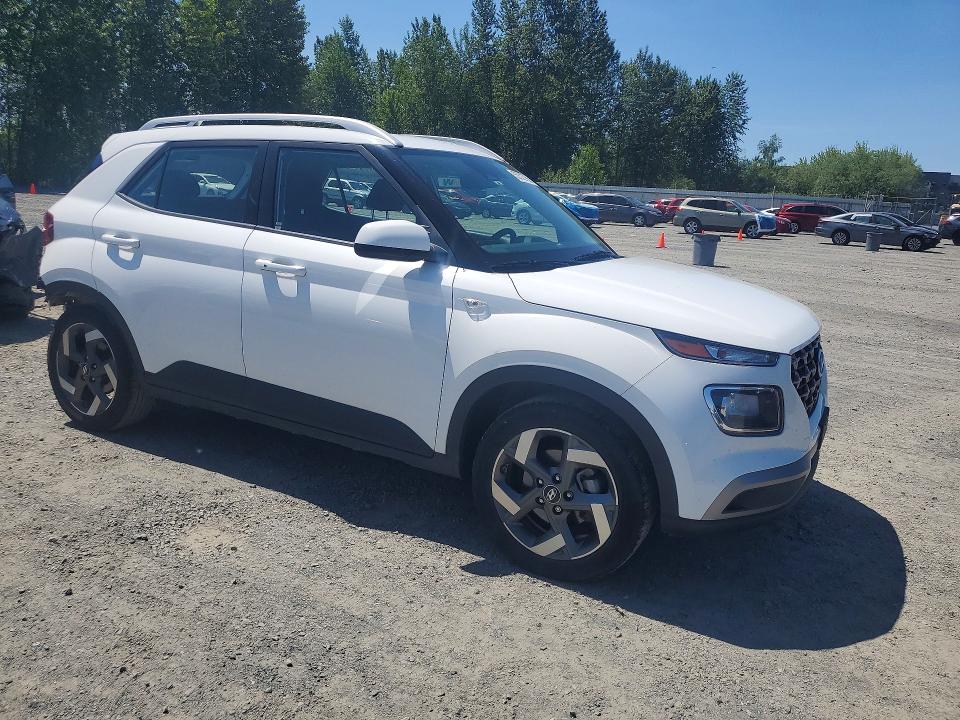 2024 Hyundai Venue VIN KMHRC8A39RU311353 COPART salvage auction — REAR END, Wa - Bill Of Sale, sold $5,100 on 2026-07-13 (photo 4)