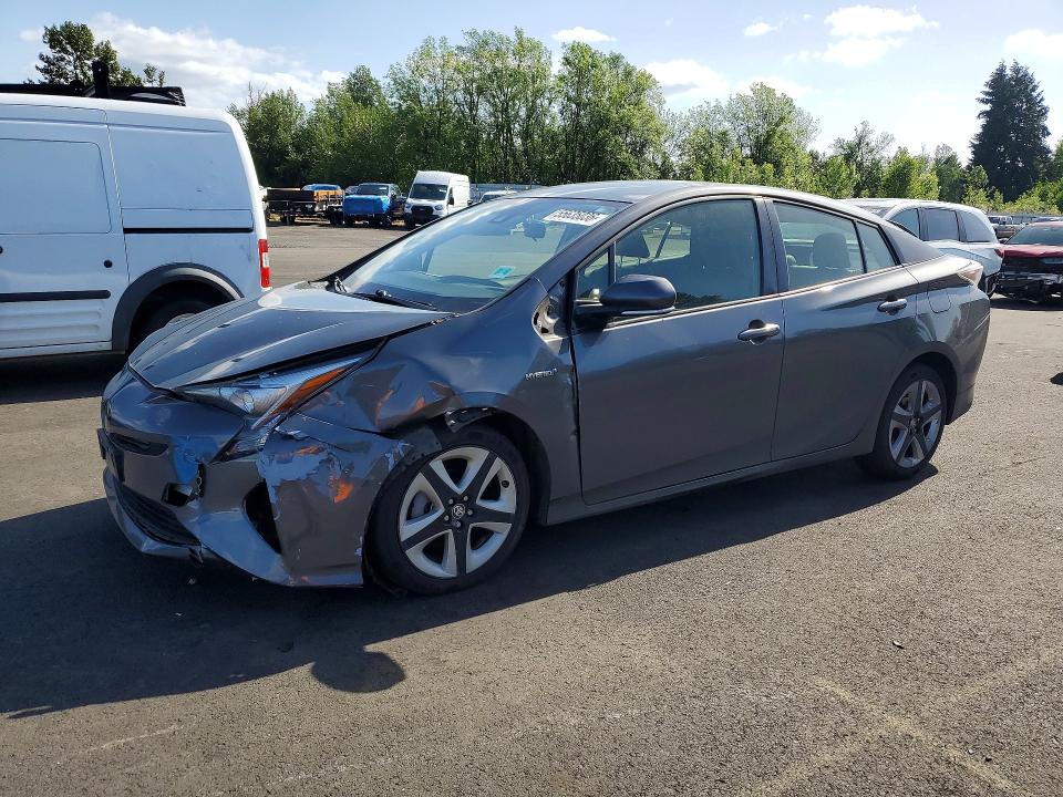 2016 Toyota Prius VIN JTDKARFU7G3023112 COPART salvage auction — FRONT END, Or - Salvage Title Certificate, sold $6,600 on 2026-07-15 (photo 1)
