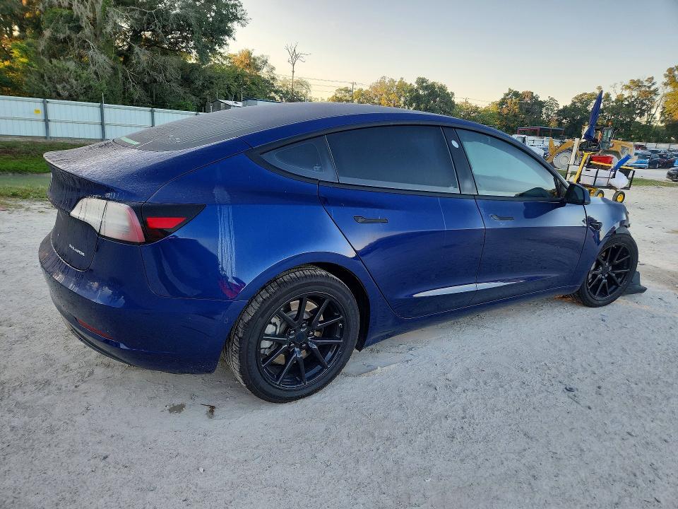2018 Tesla Model 3 VIN 5YJ3E1EB1JF115000 COPART salvage auction — FRONT END, Fl - Cert Of Title Slvg Rebuildable, sold $7,100 on 2026-07-07 (photo 3)