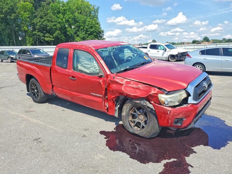 2013 Toyota Tacoma VIN 5TFTX4CN4DX025990 COPART salvage auction — ROOF, Nc - Salvage Certificate Of Title, sold $275 on 2026-07-28 (photo 4)