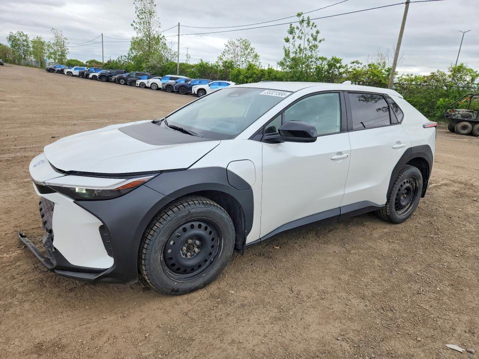 2024 Toyota Bz4x VIN JTMAAAAA5RA046042 COPART salvage auction — FRONT END, Qc - Gravement Accidente, sold $150 on 2026-07-21 (photo 1)