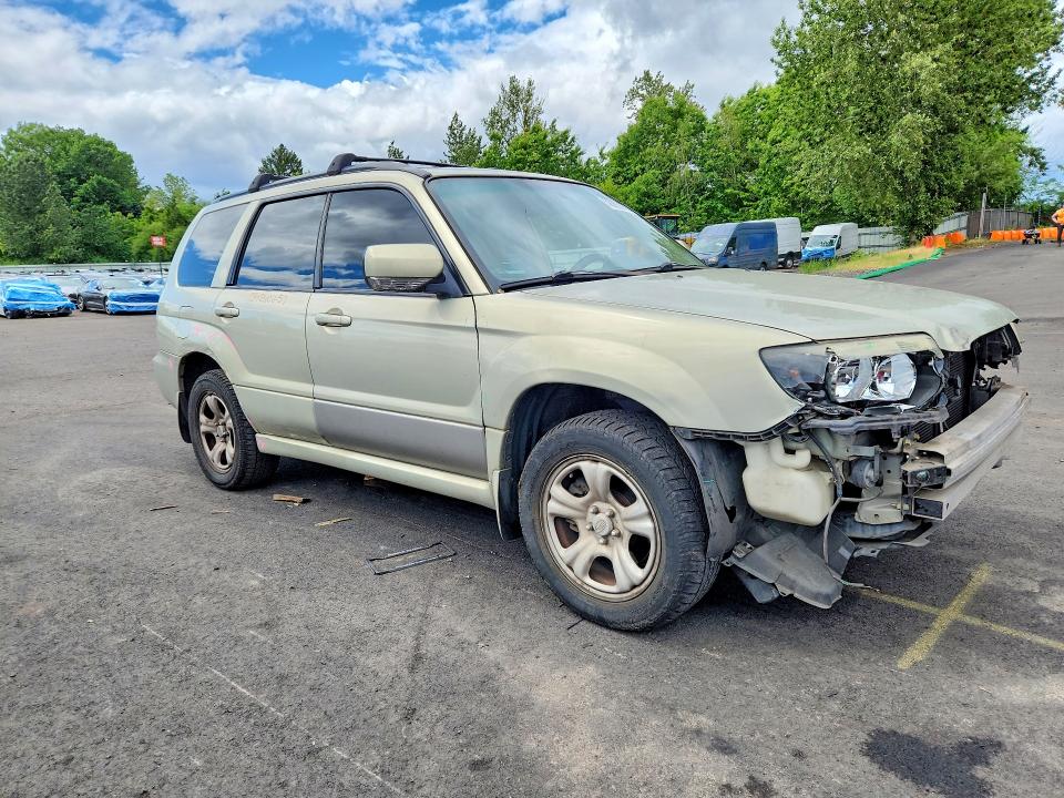 2006 Subaru Forester VIN JF1SG65696H744278 COPART salvage auction — FRONT END, Or - Salvage Title Certificate, sold $450 on 2026-07-13 (photo 4)