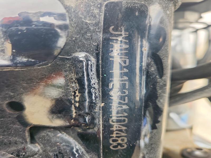 2007 Yamaha Xv VIN JYAVP11E37A104483 COPART salvage auction — REAR END, Md - Cert Of Salvage > 75% Damage, sold $35 on 2026-07-23 (photo 9)