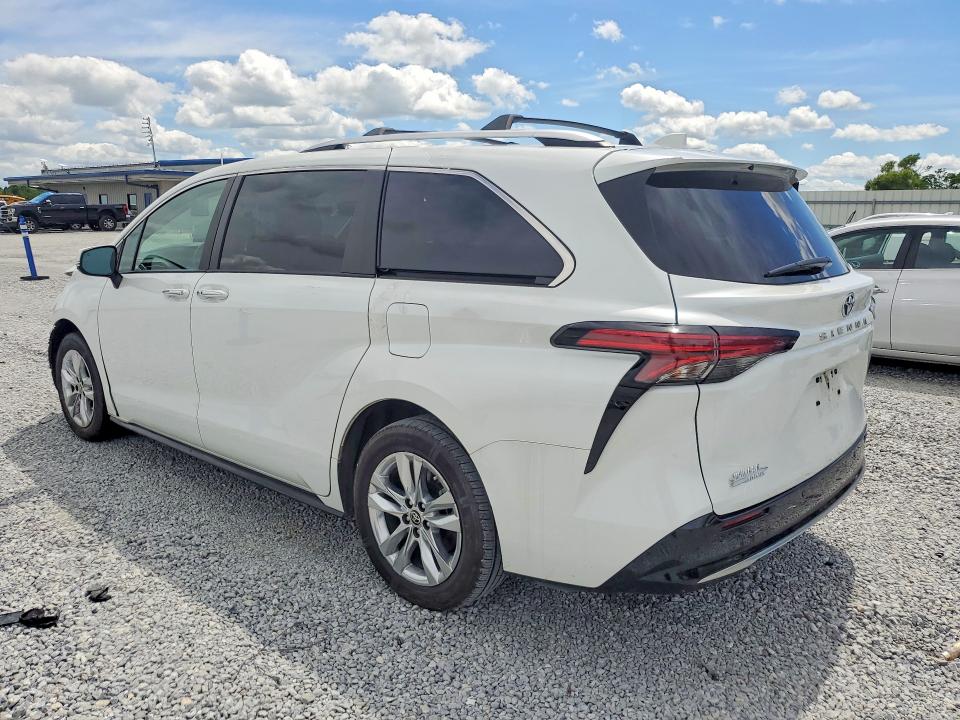 2022 Toyota Sienna VIN 5TDZRKEC8NS074931 COPART salvage auction — FRONT END, Mi - Cert Of Title-Salvage Vehicle, sold $15,700 on 2026-07-06 (photo 2)