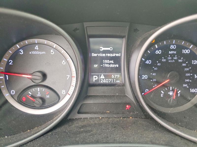 2014 Hyundai VIN 5XYZU3LB5EG166140 COPART salvage auction — FRONT END, KS - CERT OF TITLE-SALVAGE, sold $90 on 2026-07-28 (photo 9)