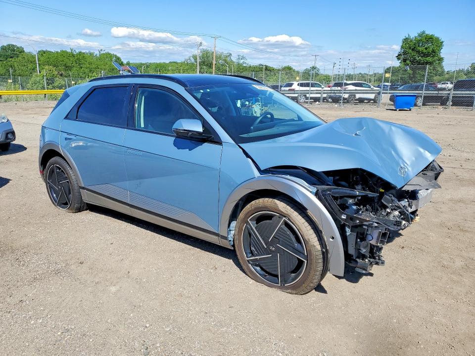 2025 Hyundai VIN 7YAKRDDC8SY021816 COPART salvage auction — FRONT END, MD - CERT OF SALVAGE > 75% DAMAGE, sold $7,300 on 2026-07-28 (photo 4)