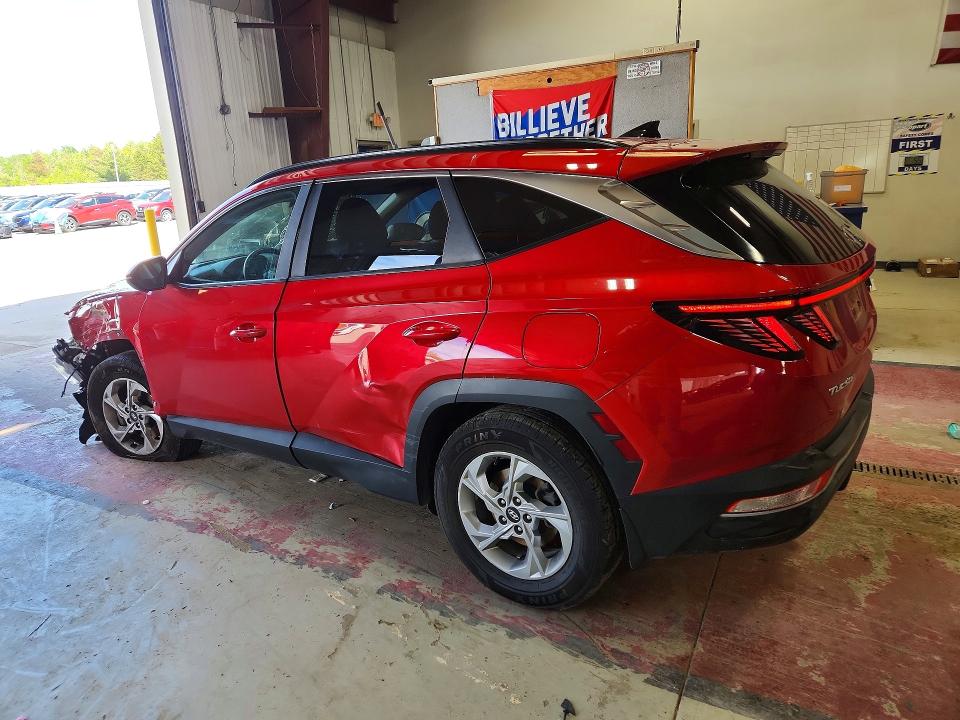 2022 Hyundai Tucson VIN 5NMJBCAE6NH088733 COPART salvage auction — FRONT END, Ny - Mv-907A Salvage Certificate, sold $3,700 on 2026-07-02 (photo 2)