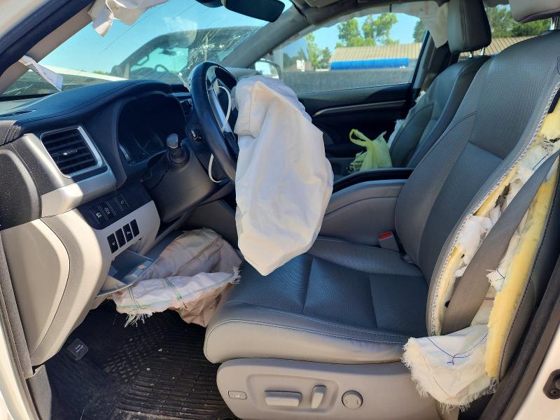 2017 Toyota VIN 5TDDZRFHXHS424058 COPART salvage auction — FRONT END, Ks - Cert Of Title-Salvage, sold $4,600 on 2026-07-15 (photo 7)