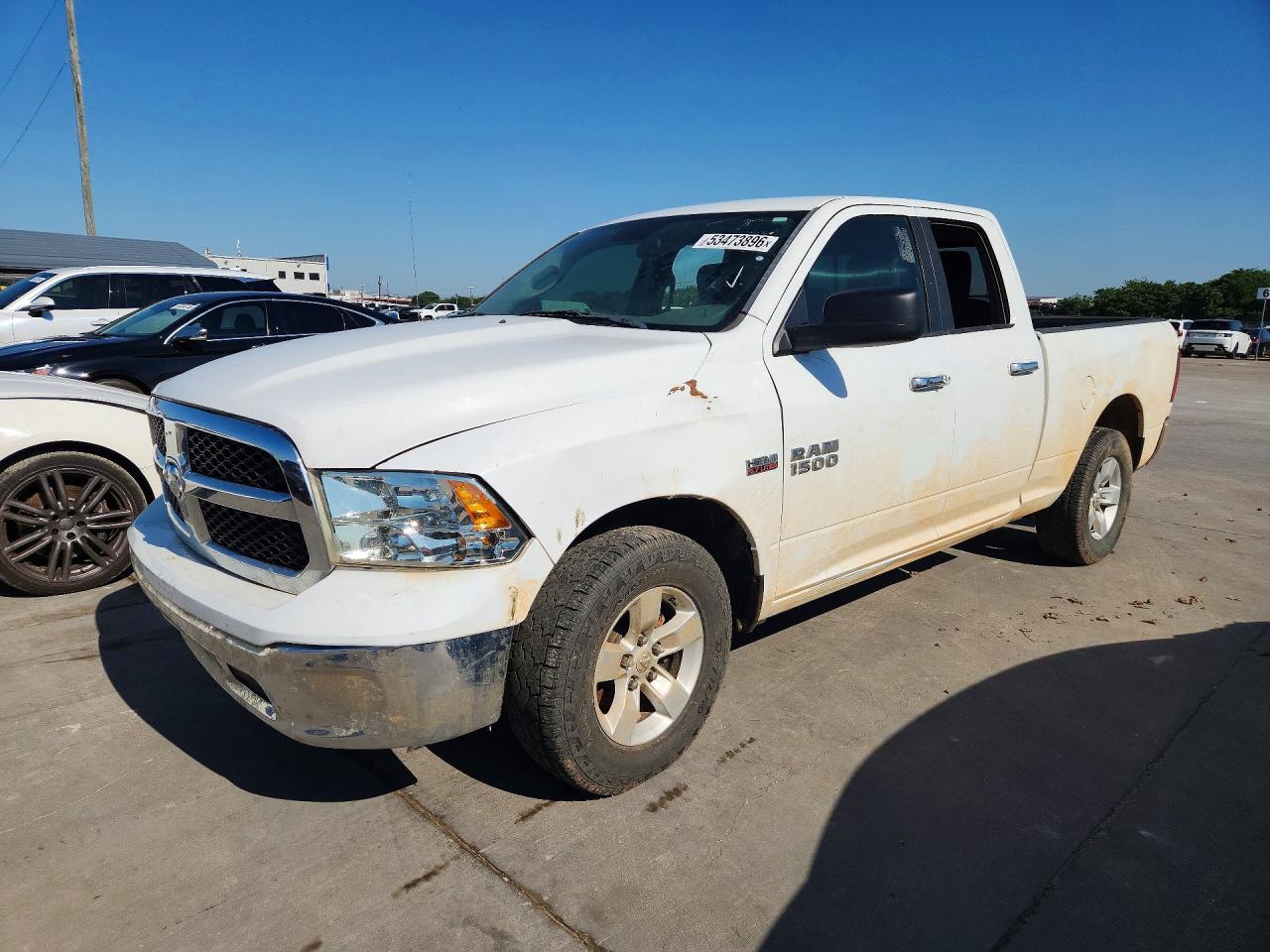 2018 Ram 1500 VIN 1C6RR6GT7JS169056 COPART salvage auction — Rear End, IN - CERTIFICATE OF TITLE (P), sold $2,450 on 2026-07-02 (photo 1)